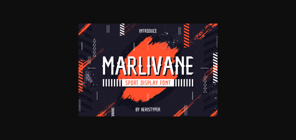 Marlivane Font Poster 3