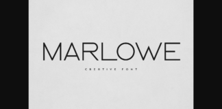 Marlowe Font Poster 1