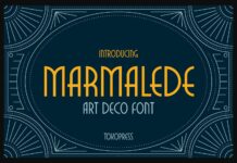 Marmalede Font Poster 1