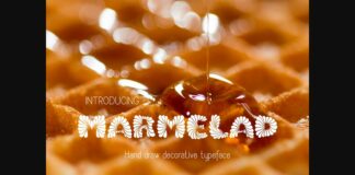 Marmelad Font Poster 1