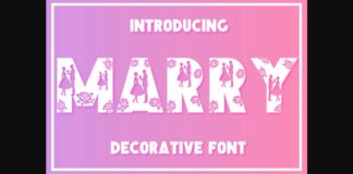 Marry Font Poster 1