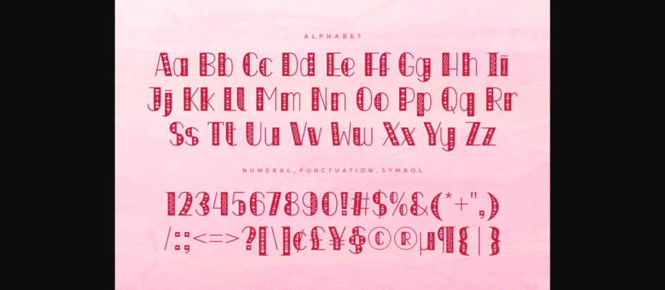 Marry Lovely Font Poster 9