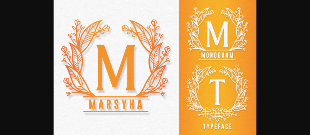 Marsyha Font Poster 3