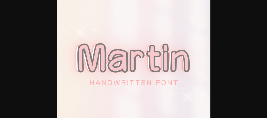 Martin Font Poster 3