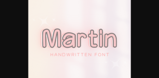 Martin Font Poster 1
