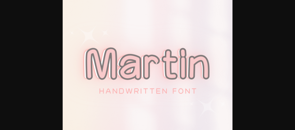 Martin Font Poster 1