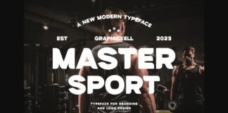 Master Sport Font Poster 1