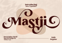 Mastji Fonts