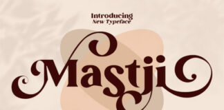 Mastji Fonts