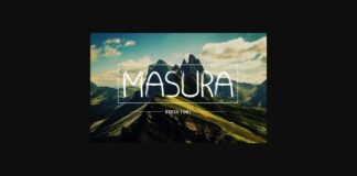 Masura Font Poster 1