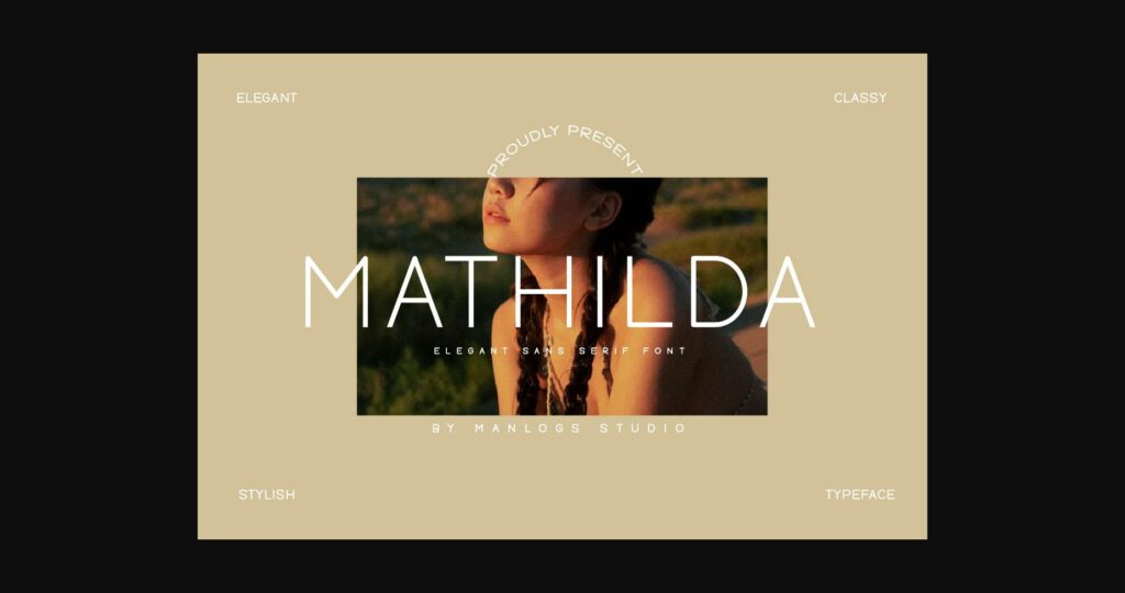 Mathilda Font Poster 1