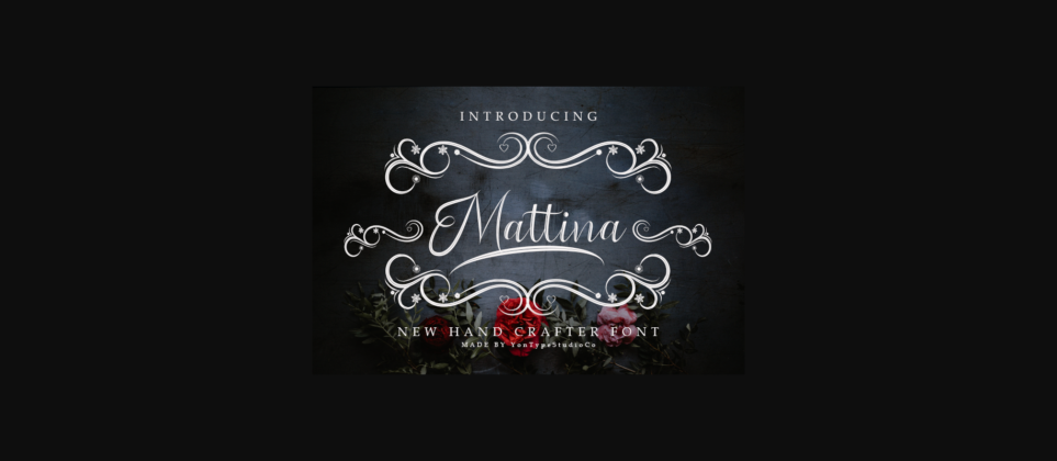 Mattina Font Poster 3