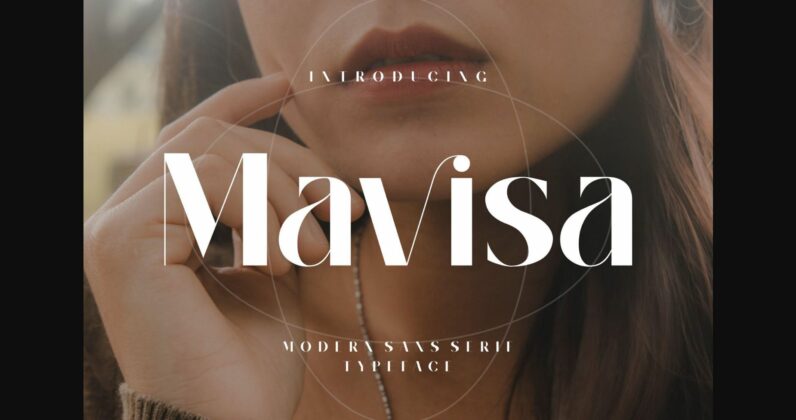 Mavisa Font Poster 3