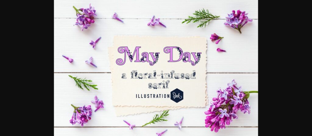 May Day Font Poster 1