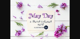 May Day Font Poster 1