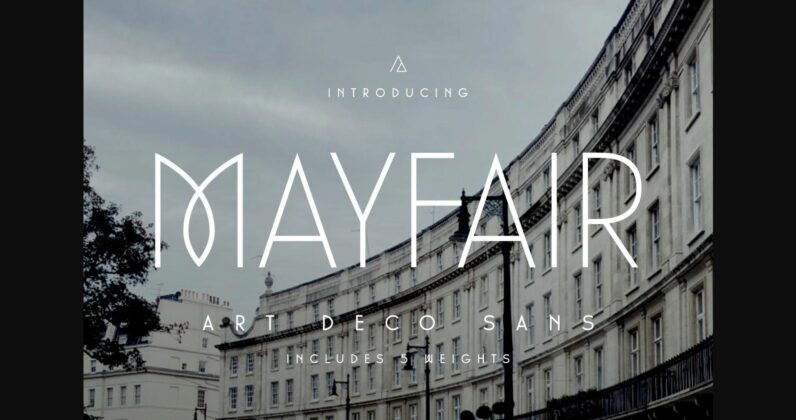 Mayfair Font Poster 3