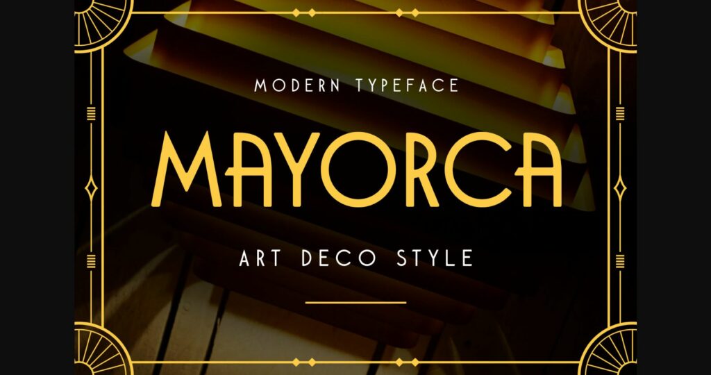 Mayorca Font Poster 3