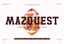 Mazquest Fonts