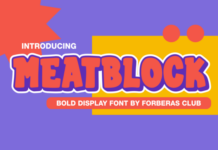 Meatblock Fonts