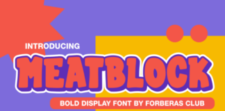 Meatblock Fonts