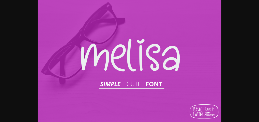 Melisa Font Poster 3