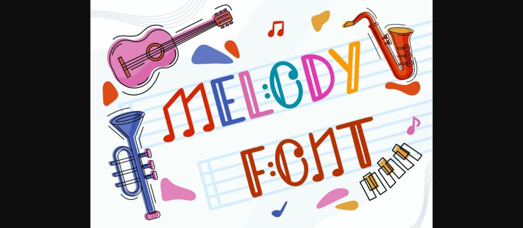 Melody Font Poster 1