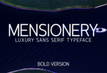 Mensionery Bold Font