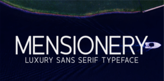 Mensionery Bold Font