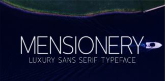 Mensionery Light Font