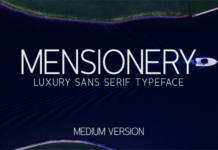 Mensionery Medium Font