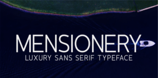 Mensionery Semi-Bold Font