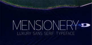 Mensionery Thin Font