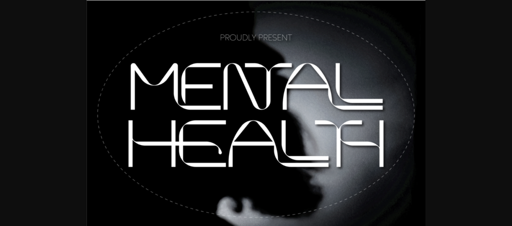 Mental Health Font Poster 3