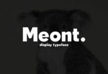 Meont Font Poster 1