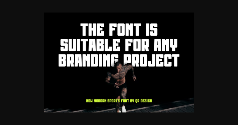 Merchy Sportnes Font Poster 7