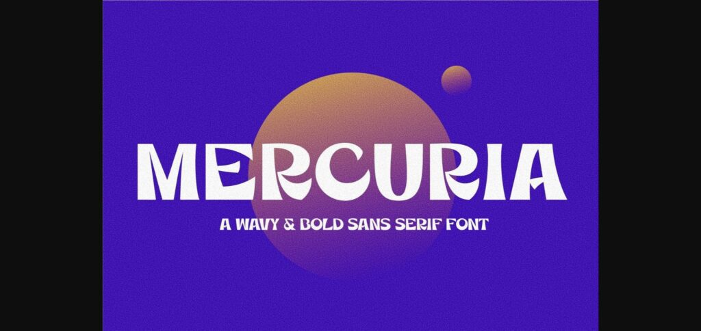 Mercuria Font Poster 1