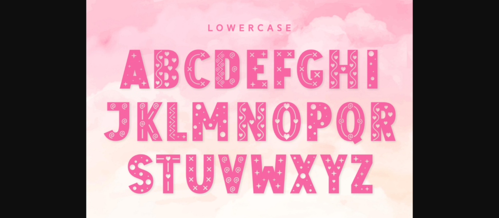 Meria Lovely Font Poster 8