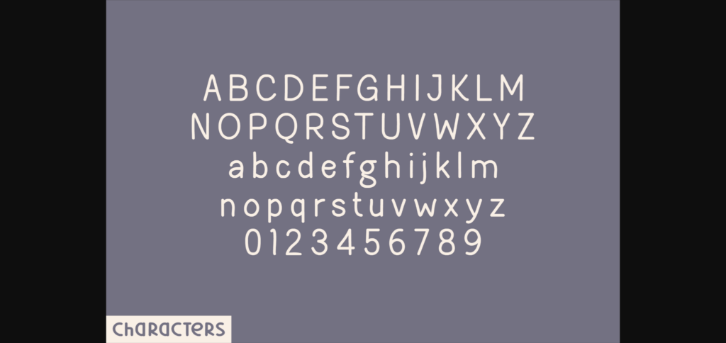 Meringue Font Poster 4