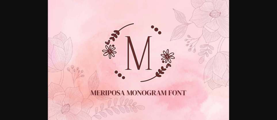 Meriposa Font Poster 3