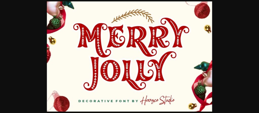 Merry Jolly Font Poster 1