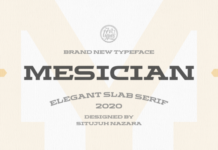 Mesician fonts