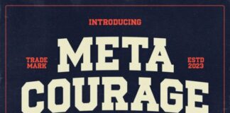 Meta Courage Font