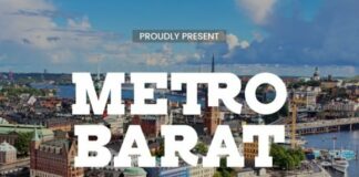 Metro Barat Fonts