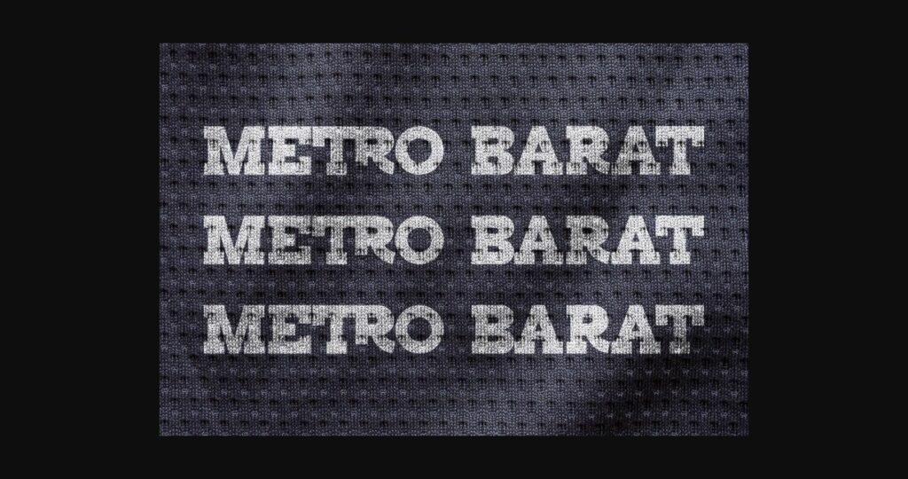 Metro Barat Poster 8