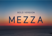 Mezza Bold Font