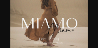 Miamo Font Poster 1