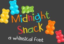 Midnight Snack Font