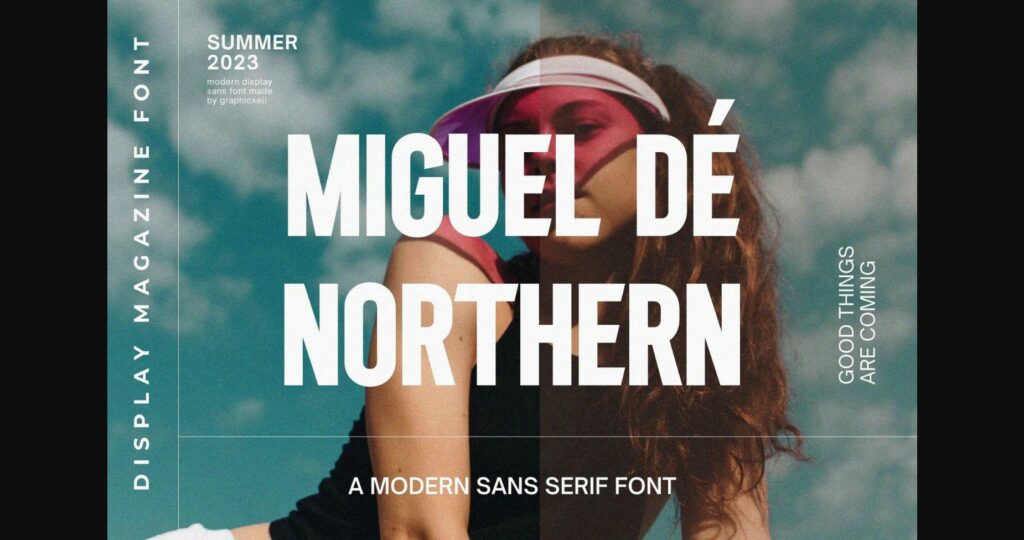 Miguel De Northern Font Poster 3