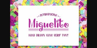 Miguelito Font Poster 1