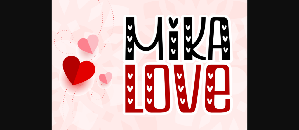 Mika Love Font Poster 1